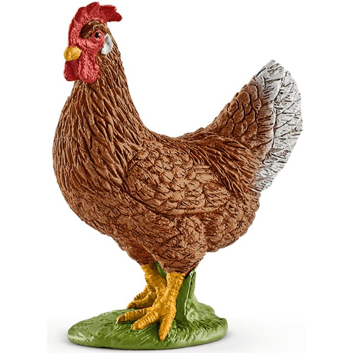 Toys N Tuck:Schleich 13826 Farm World Hen,Schleich