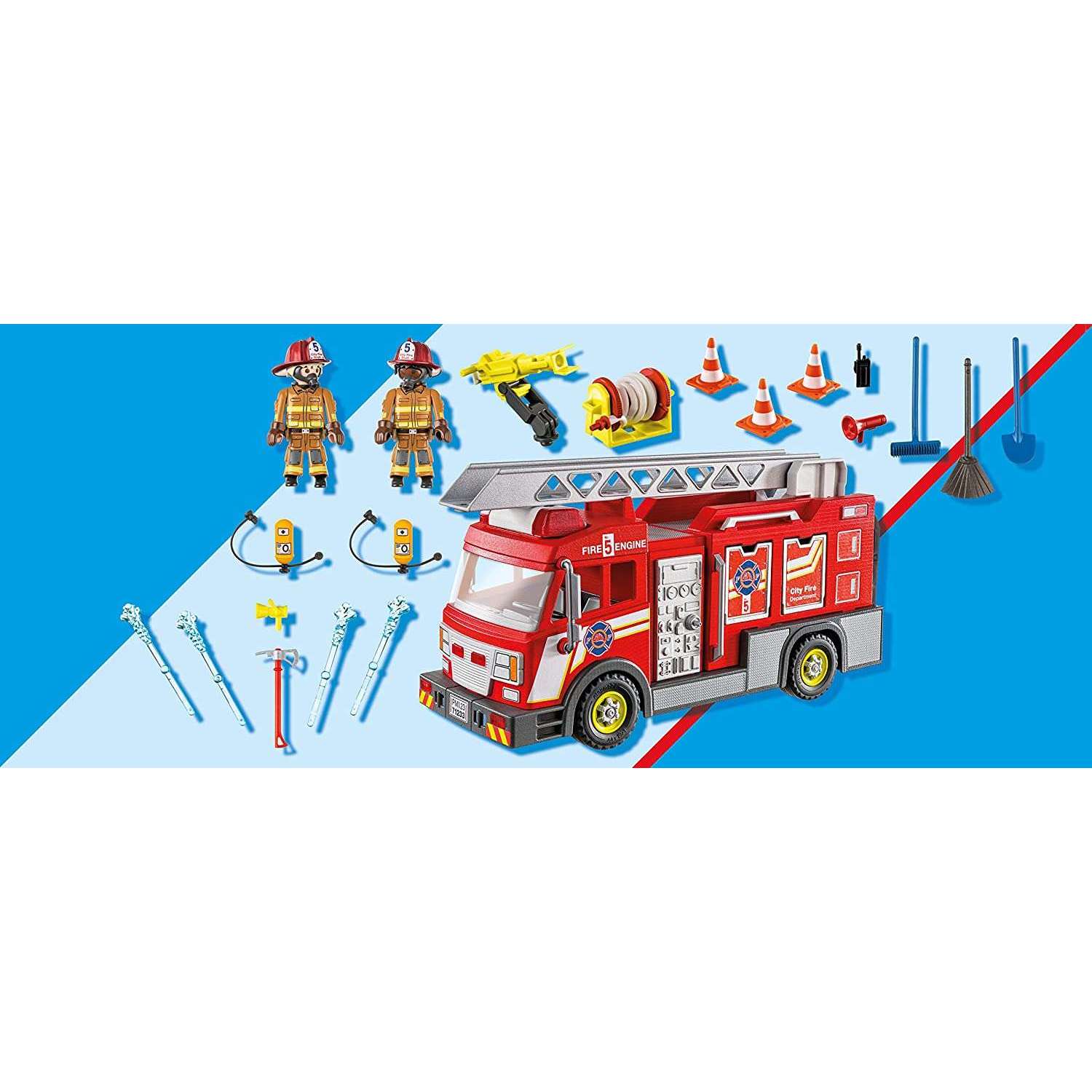 Playmobil 71233 City Action Rescue Fire Truck – Toys N Tuck