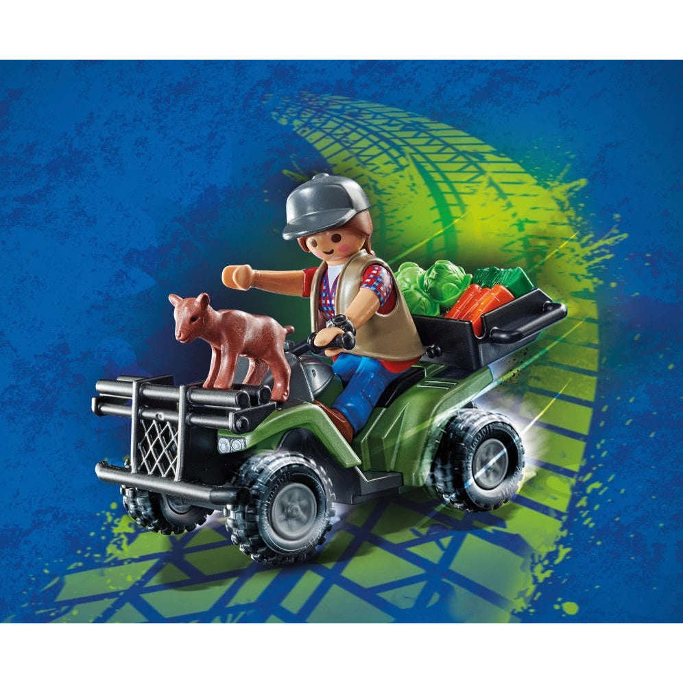 Toys N Tuck:Playmobil 71041 City Action Farm Quad,Playmobil