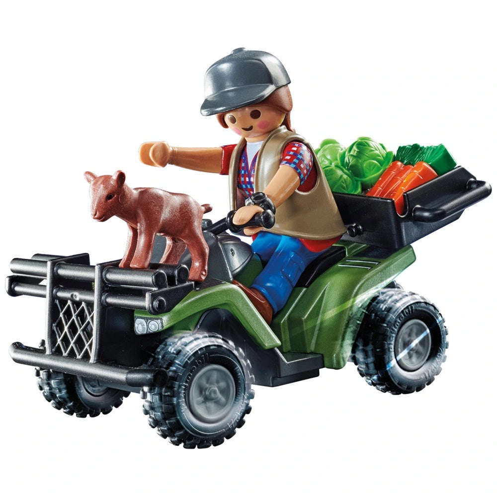 Toys N Tuck:Playmobil 71041 City Action Farm Quad,Playmobil