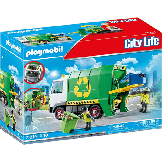 Toys N Tuck:Playmobil 71234 City Life Recycling Truck,Playmobil