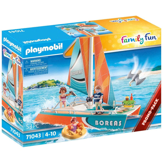 Toys N Tuck:Playmobil 71043 Family Fun Catamaran,Playmobil