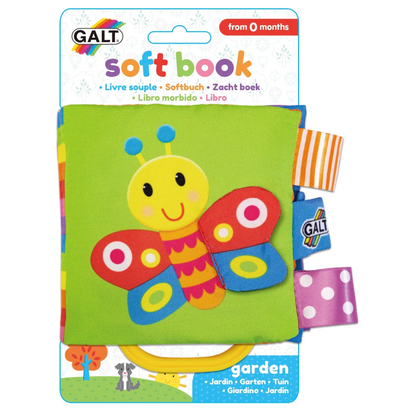 Toys N Tuck:Galt Soft Book Garden,Galt