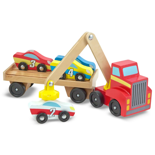 Toys N Tuck:Melissa & Doug Magnetic Car Loader,Melissa