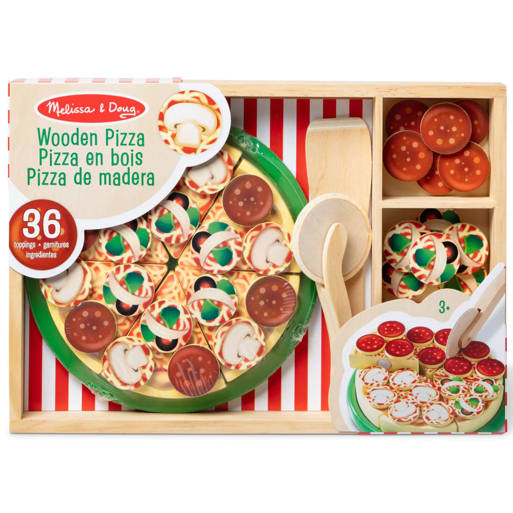 Toys N Tuck:Melissa & Doug Wooden Pizza,Melissa