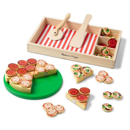 Toys N Tuck:Melissa & Doug Wooden Pizza,Melissa