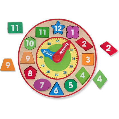 Toys N Tuck:Melissa & Doug Shape Sorting Clock,Melissa