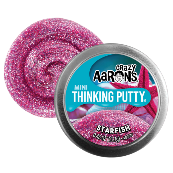 Toys N Tuck:Crazy Aaron's Mini Thinking Putty - Starfish,Crazy Aaron's