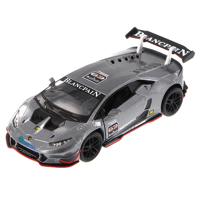 Toys N Tuck:Lamborghini Huracan LP620-2 Super Trofeo 1:36 Die Cast,Kandy Toys