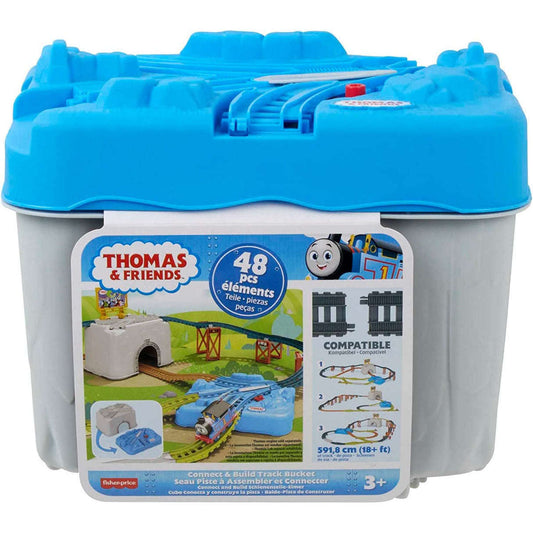 Toys N Tuck:Thomas & Friends Connect & Build Track Bucket,Thomas