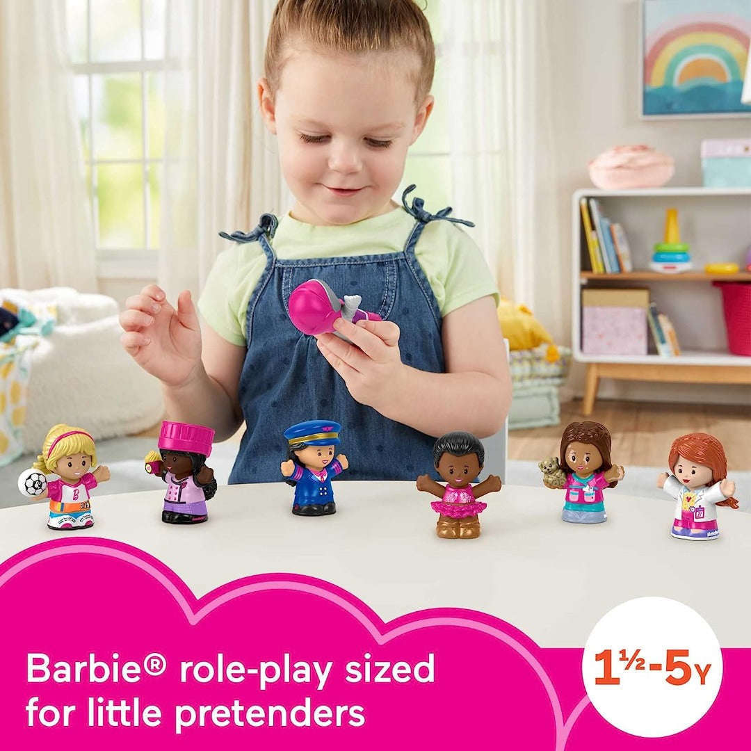 Toys N Tuck:Fisher-Price Little People Barbie Figures,Fisher Price