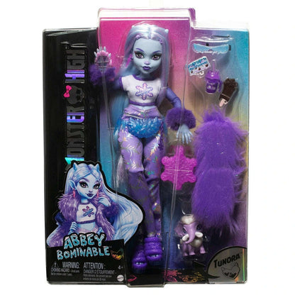 Toys N Tuck:Monster High Abby Bominable with Tundra,Monster High