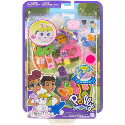 Toys N Tuck:Polly Pocket Flower Garden Bunny Compact,Polly Pocket