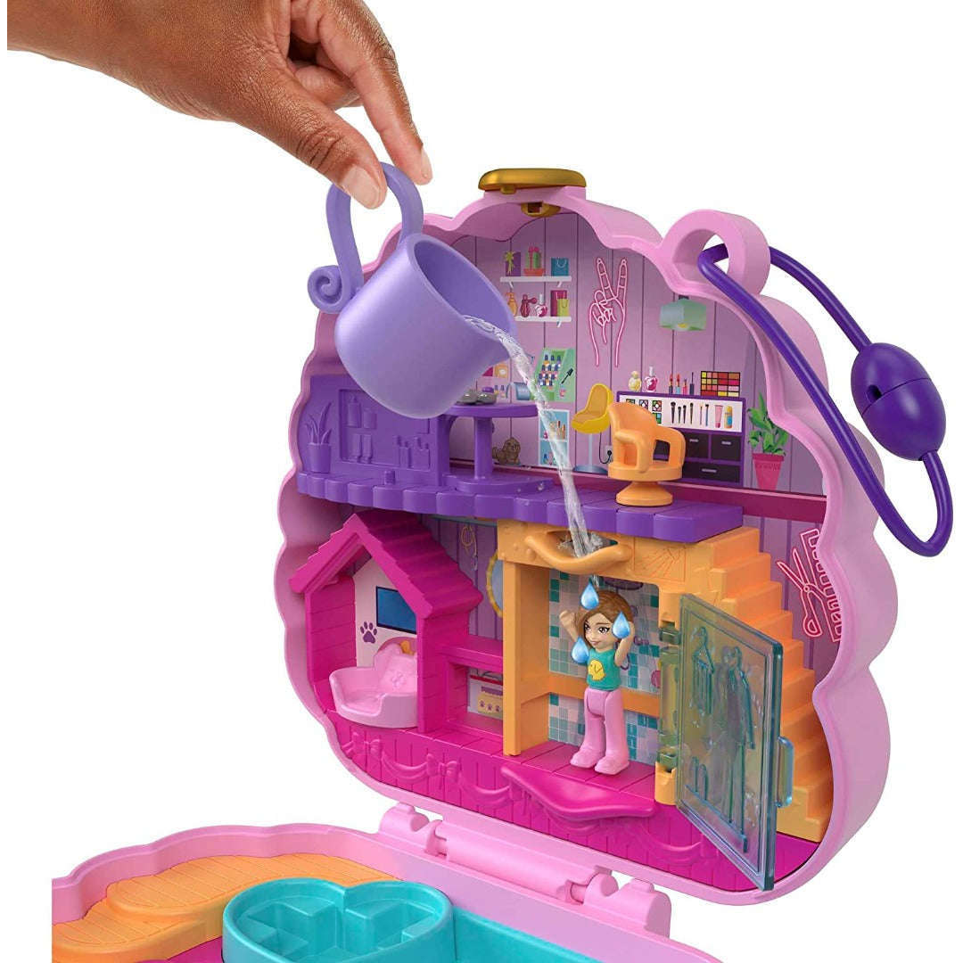 Toys N Tuck:Polly Pocket Groom & Glam Poodle Compact,Polly Pocket