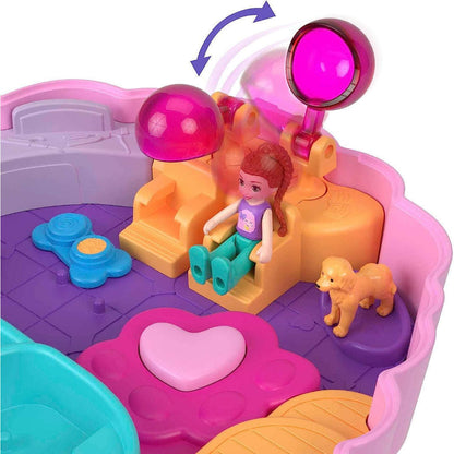 Toys N Tuck:Polly Pocket Groom & Glam Poodle Compact,Polly Pocket