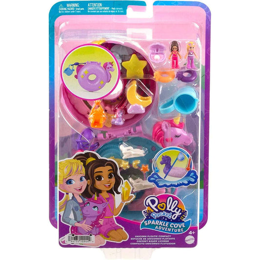 Toys N Tuck:Polly Pocket Unicorn Floatie Compact,Polly Pocket