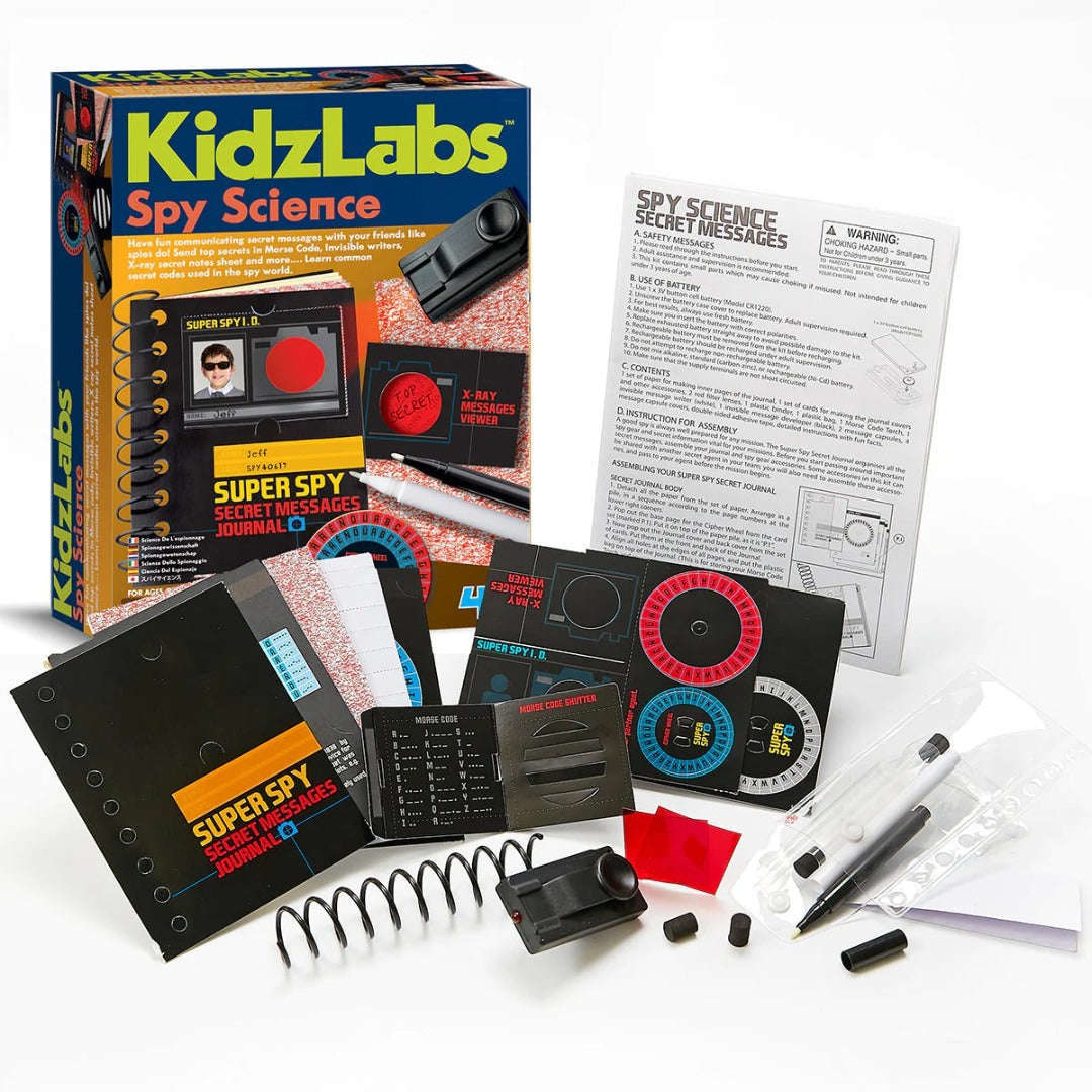 Toys N Tuck:4M KidzLabs Spy Science,Kidzlabs