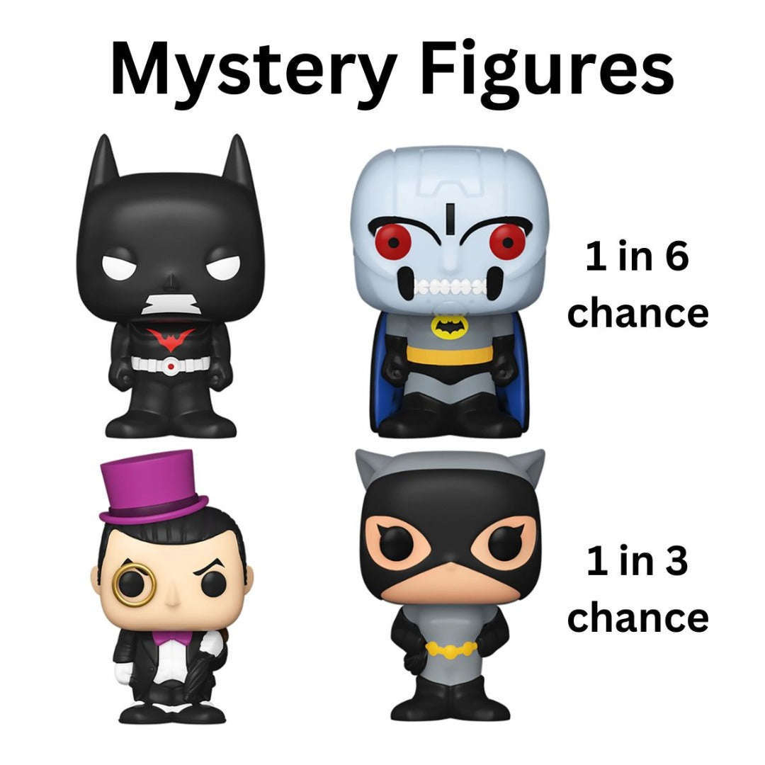 Toys N Tuck:Bitty Pop! DC 4 Pack - The Joker, Batgirl, Batman and Mystery Bitty,DC