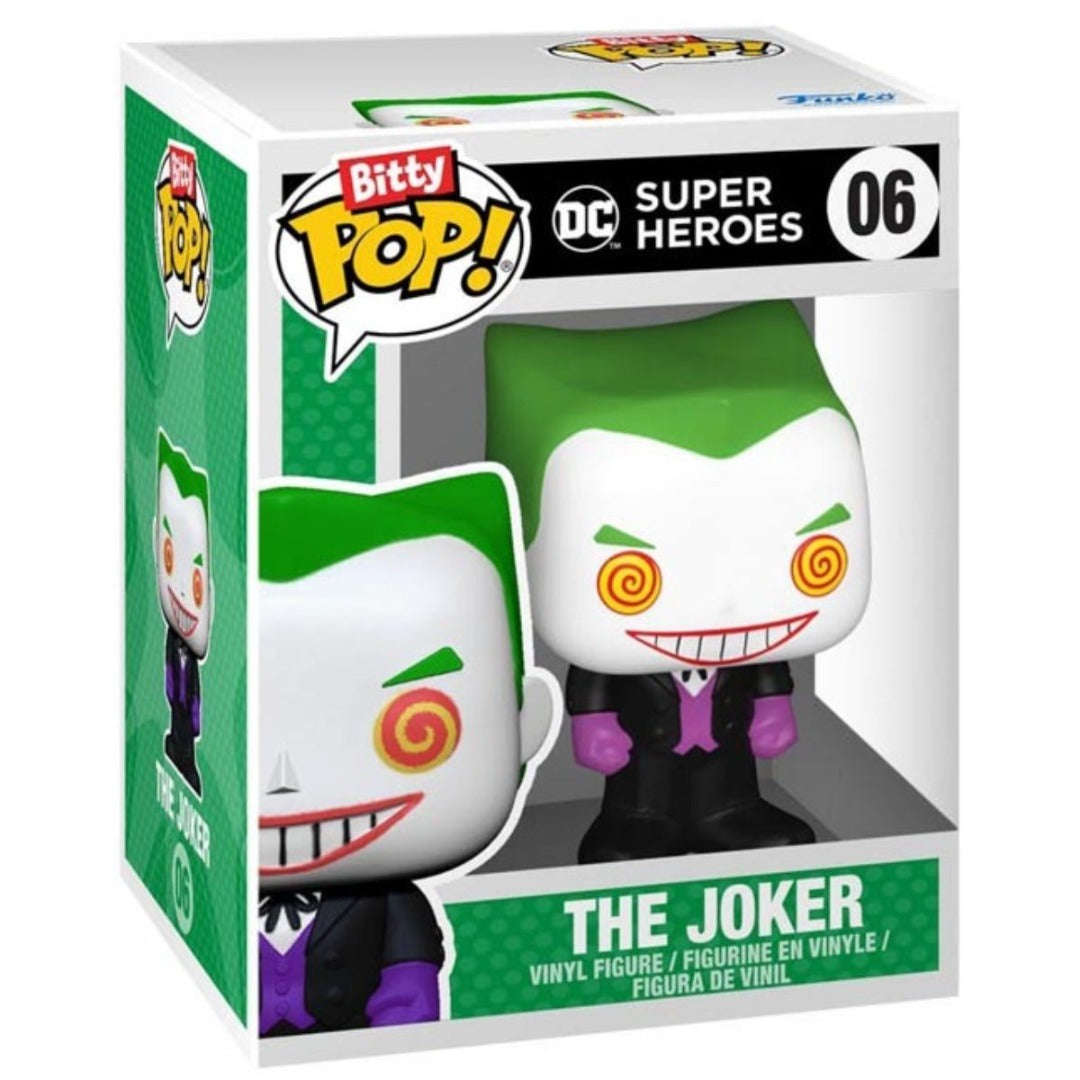 Toys N Tuck:Bitty Pop! DC 4 Pack - The Joker, Batgirl, Batman and Mystery Bitty,DC