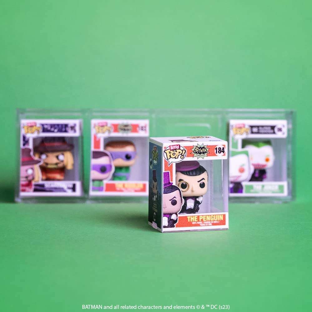 Toys N Tuck:Bitty Pop! DC 4 Pack - Batman, Robin, Scarecrow and Mystery Bitty,DC