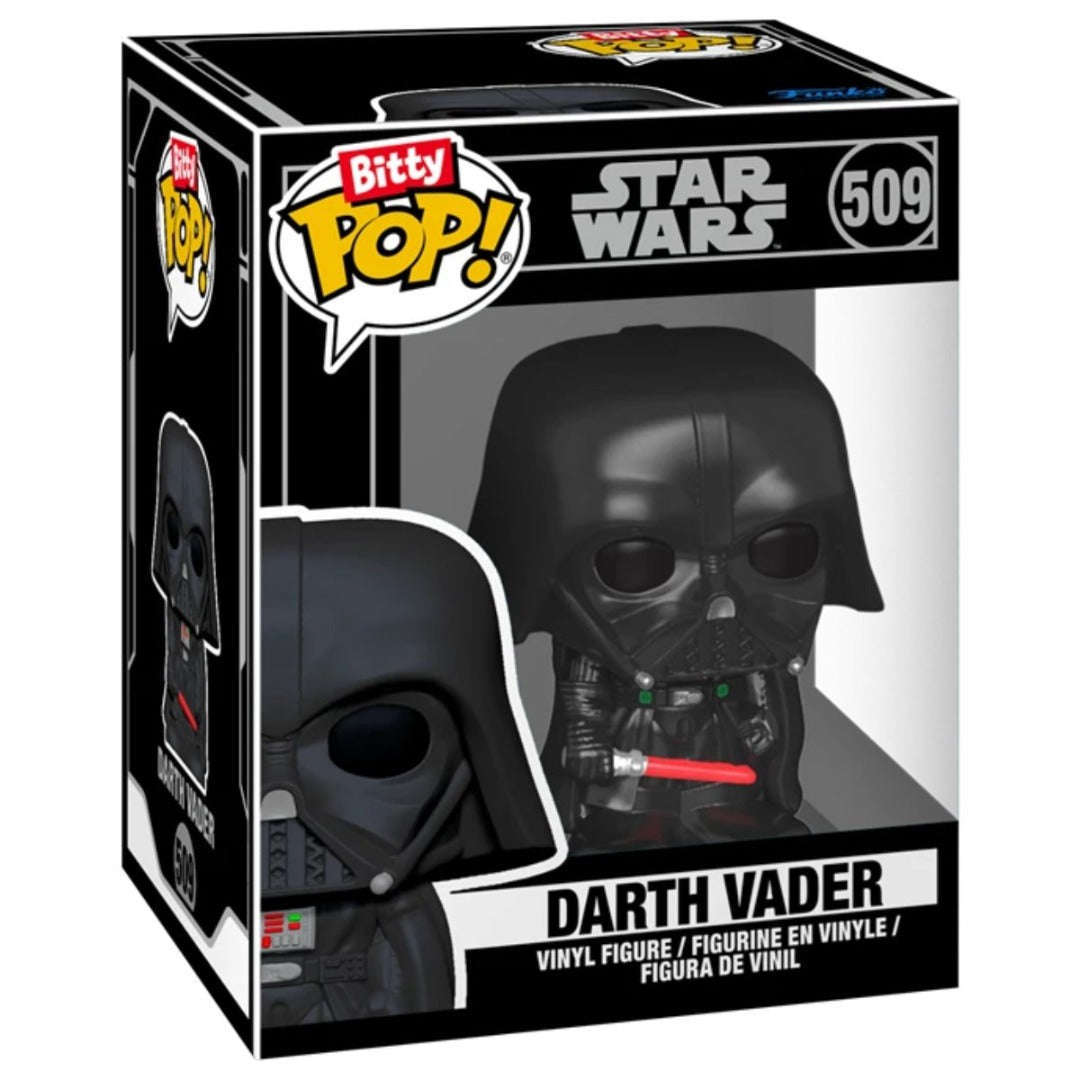 Toys N Tuck:Bitty Pop! Star Wars 4 Pack - Darth Vader, Stormtrooper, Tie Fighter Pilot and Mystery Bitty,Star Wars