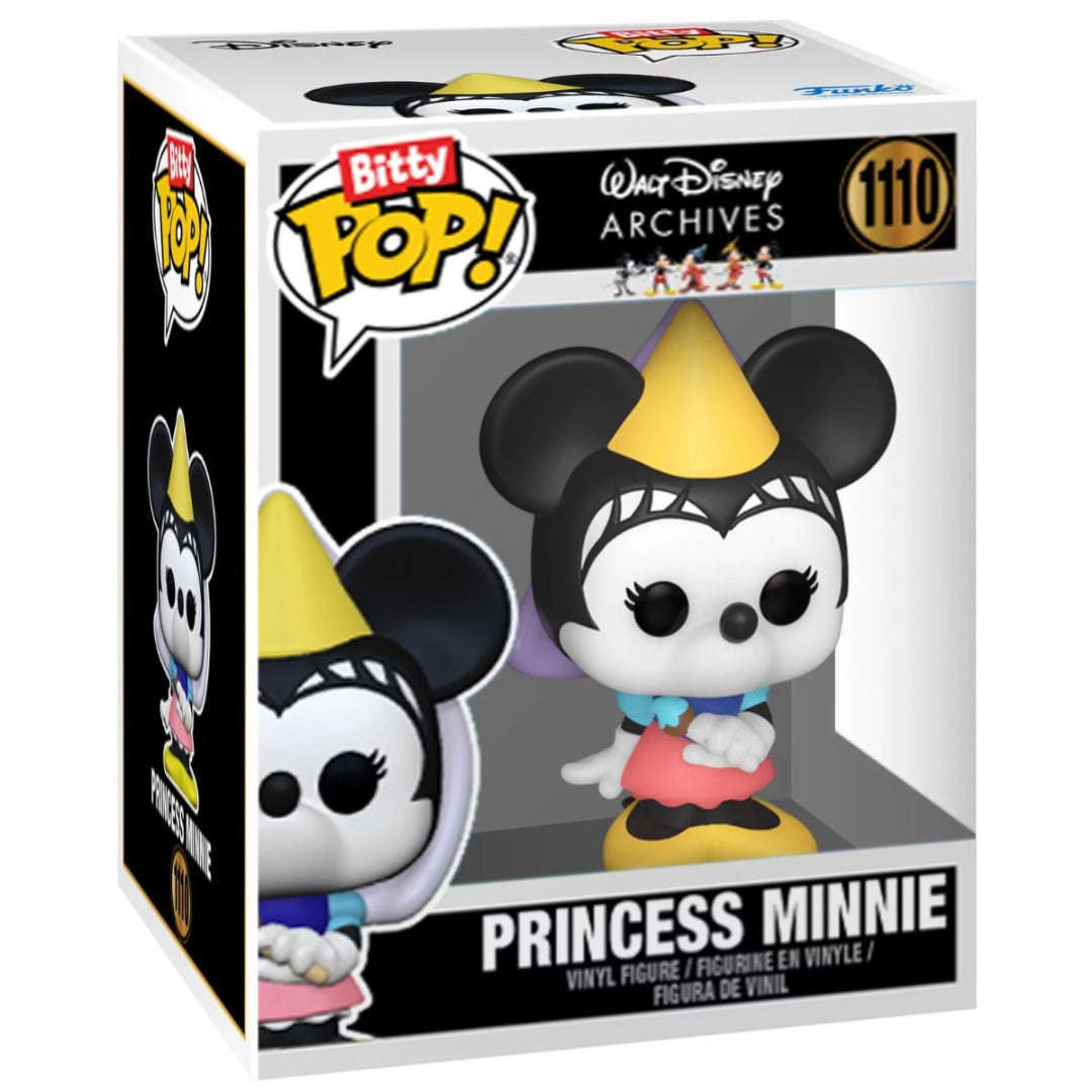 Toys N Tuck:Bitty Pop! Disney 4 Pack - Sorcerer Mickey, Dale, Princess Minnie and Mystery Bitty,Disney