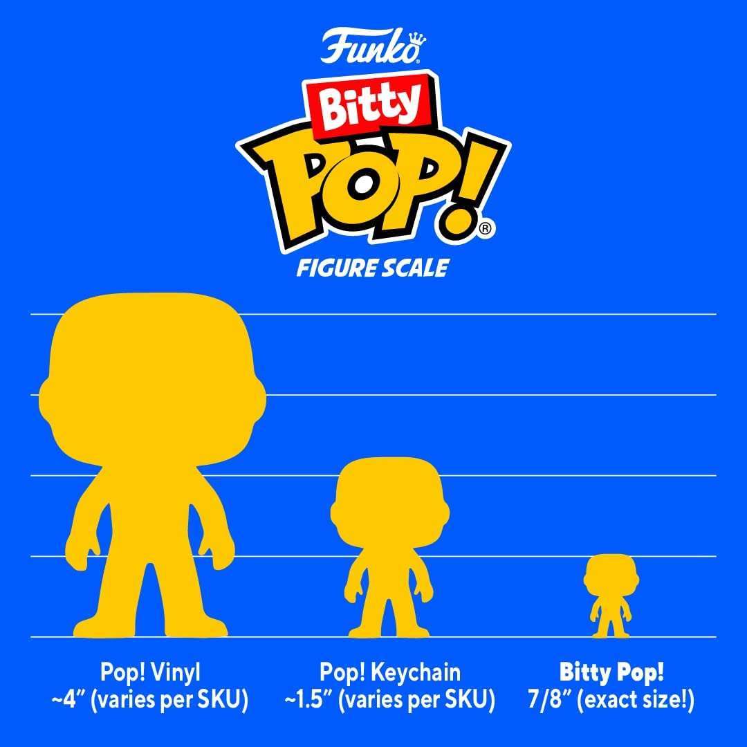 Toys N Tuck:Bitty Pop! Disney 4 Pack - Sorcerer Mickey, Dale, Princess Minnie and Mystery Bitty,Disney