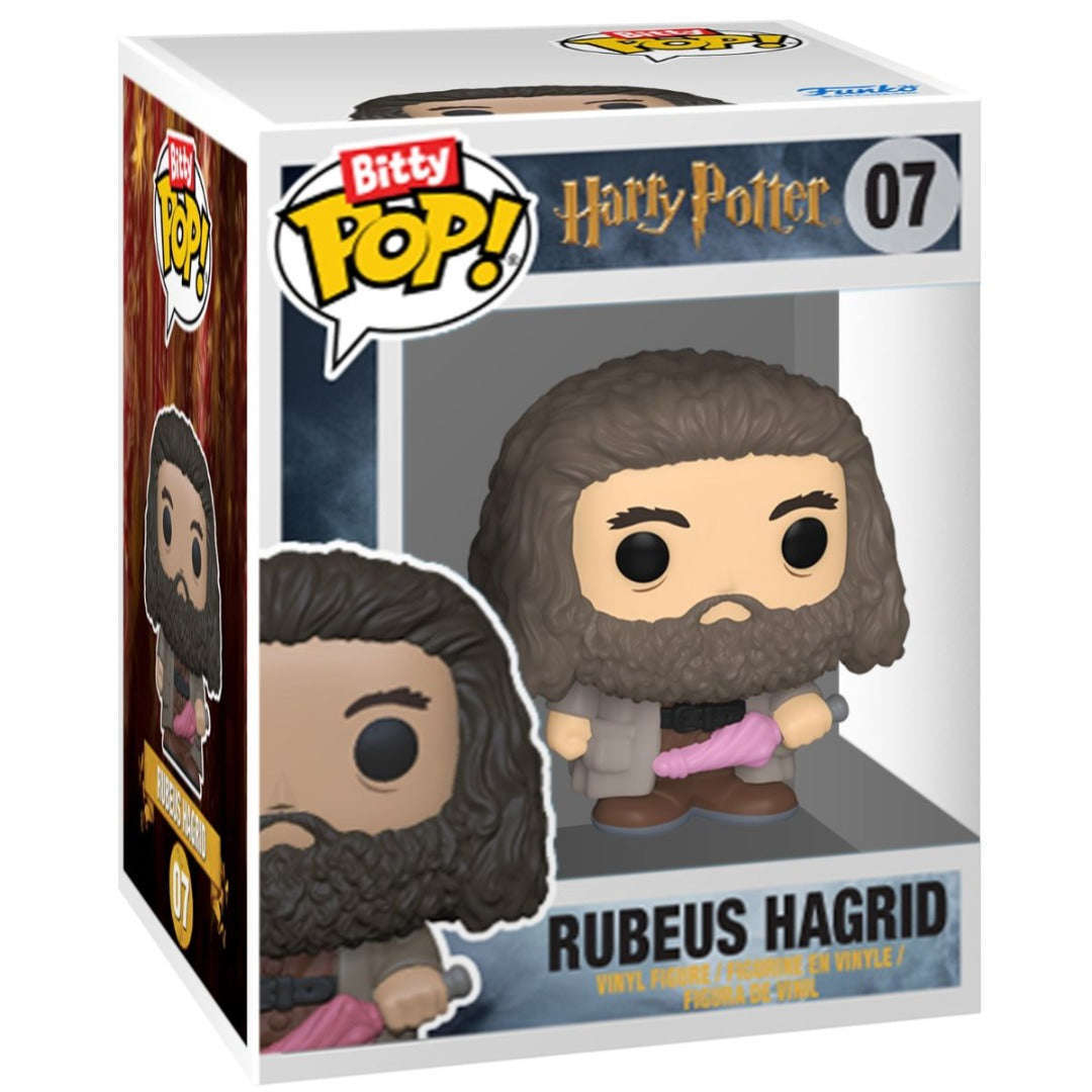 Toys N Tuck:Bitty Pop! Harry Potter 4 Pack - Hermione Granger, Rubeus Hagrid, Ron Weasley and Mystery Bitty,Harry Potter