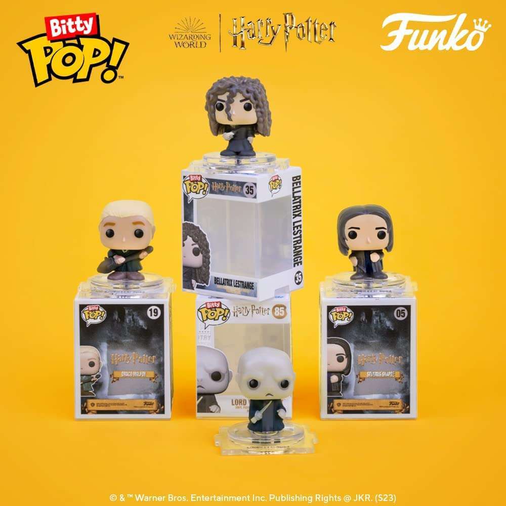 Toys N Tuck:Bitty Pop! Harry Potter 4 Pack - Hermione Granger, Rubeus Hagrid, Ron Weasley and Mystery Bitty,Harry Potter