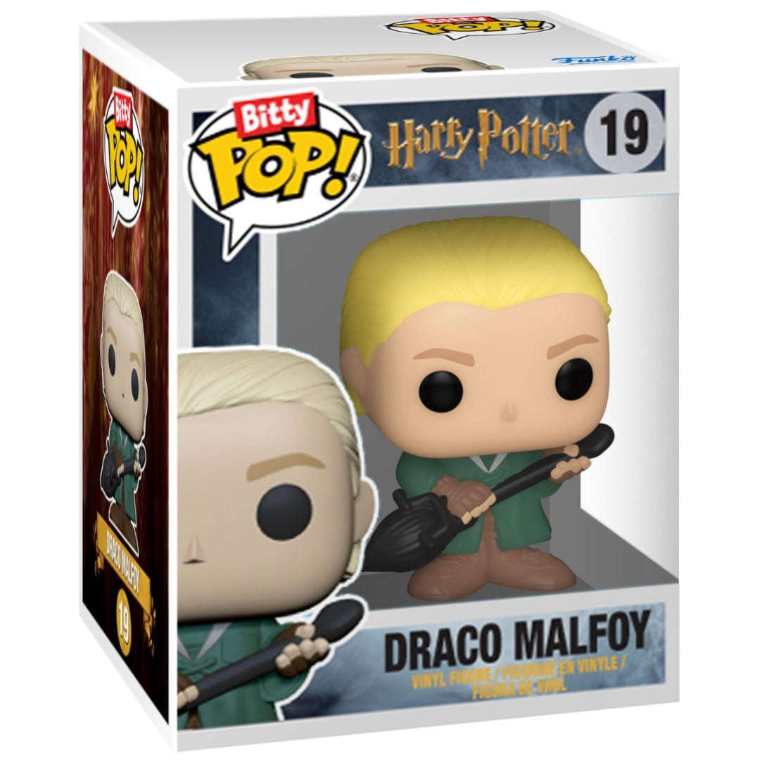 Toys N Tuck:Bitty Pop! Harry Potter 4 Pack - Lord Voldemort, Draco Malfoy, Bellatrix Lestrange and Mystery Bitty,Harry Potter