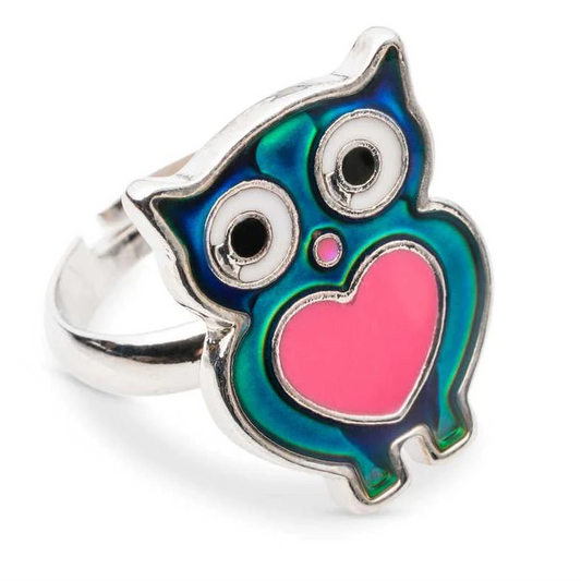 Toys N Tuck:Pretty Mood Ring - Owl,Tobar