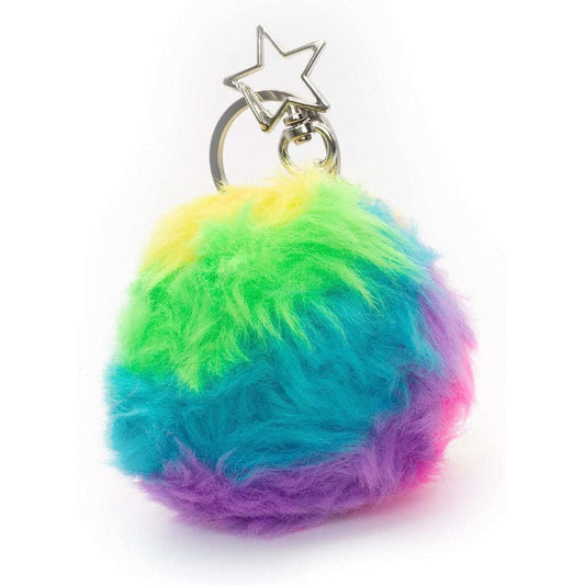 Toys N Tuck:Furry Squish Ball Keychain,Tobar