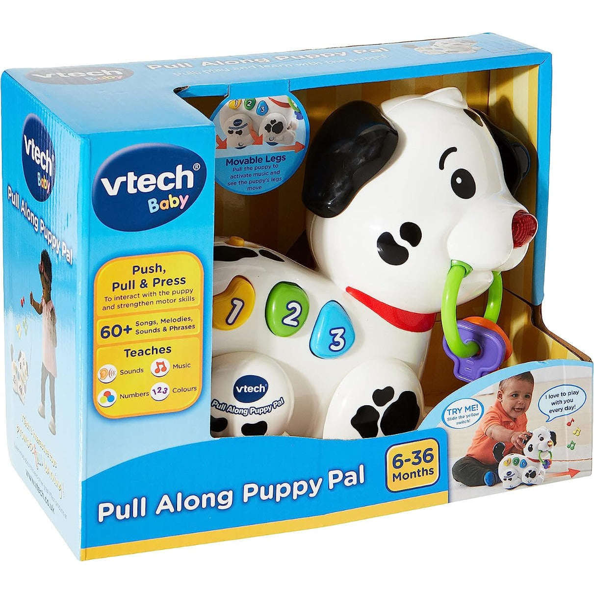 Toys N Tuck:Vtech Pull Along Puppy Pal,Vtech