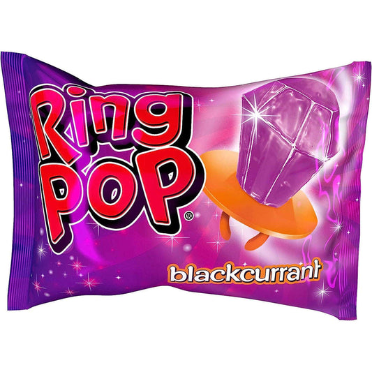 Toys N Tuck:Ring Pop Blackcurrant,Bazooka