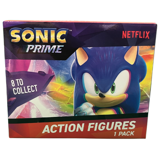 Toys N Tuck:Sonic Prime Action Figures 1 Pack Blind Box,Sonic The Hedgehog