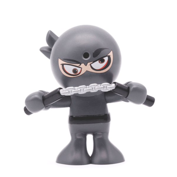 Toys N Tuck:Fart Ninjas Series 6 - Crouching Ripper,Fart Ninjas