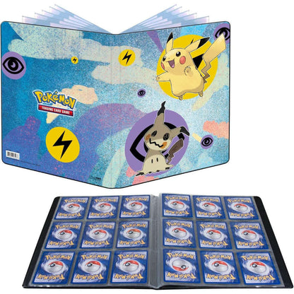 Toys N Tuck:Pokemon Ultra Pro 9 Pocket Portfolio - Pikachu & Mimikyu,Pokemon