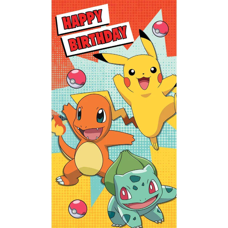 Toys N Tuck:Pokemon Birthday Card - Happy Birthday,Pokemon