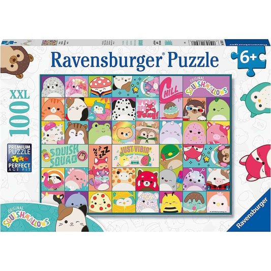 Toys N Tuck:Ravensburger 100 XXL Piece Puzzle Squishmallows,Squishmallows