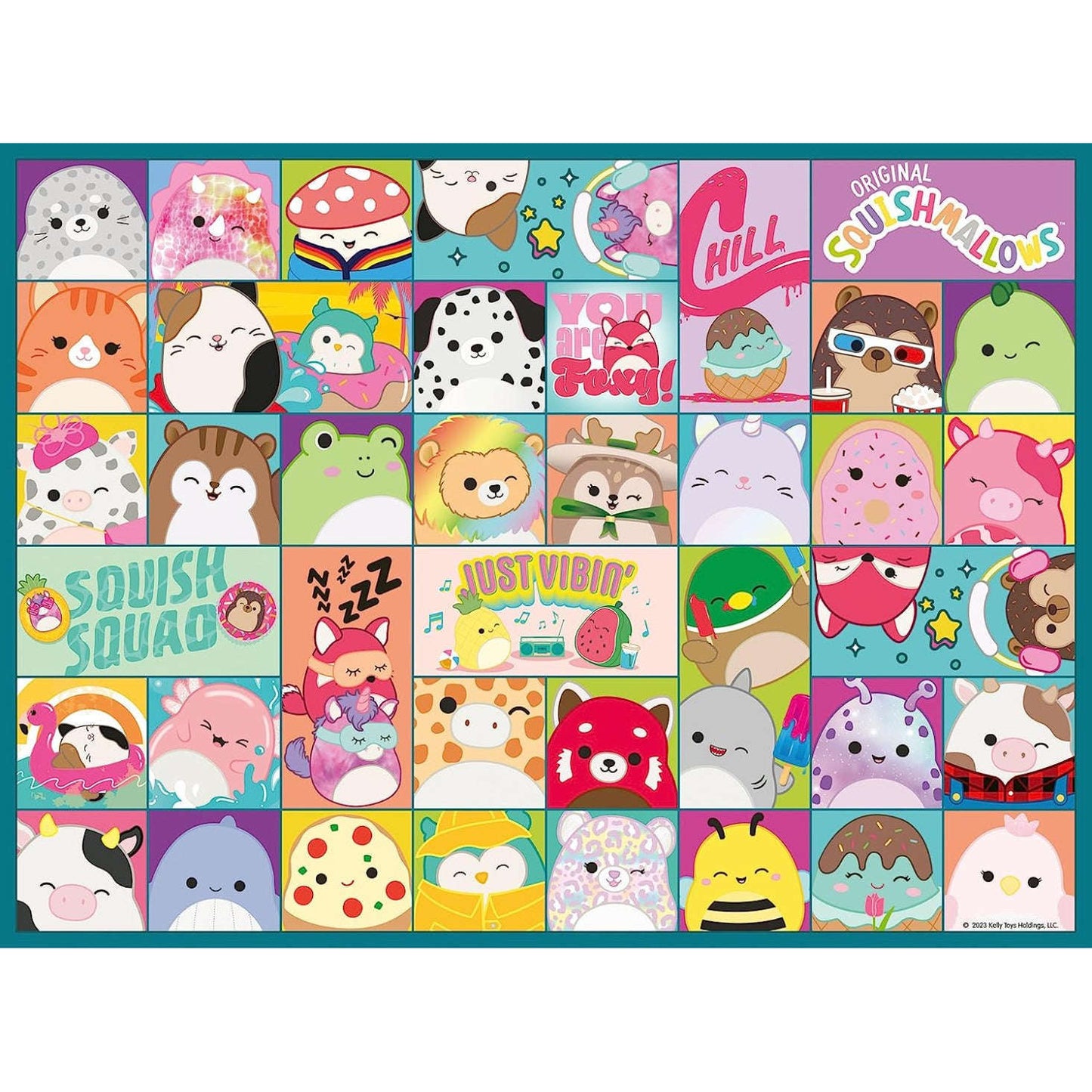 Toys N Tuck:Ravensburger 100 XXL Piece Puzzle Squishmallows,Squishmallows