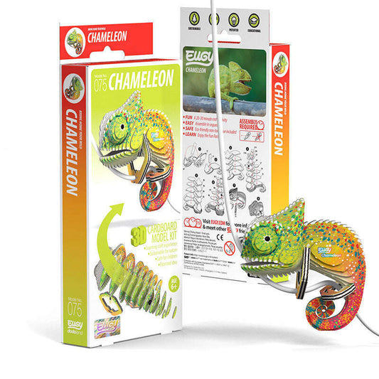 Toys N Tuck:Eugy 3D Model 075 Chameleon,Eugy