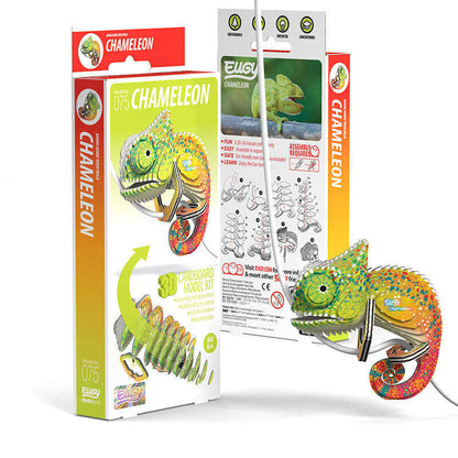 Toys N Tuck:Eugy 3D Model 075 Chameleon,Eugy