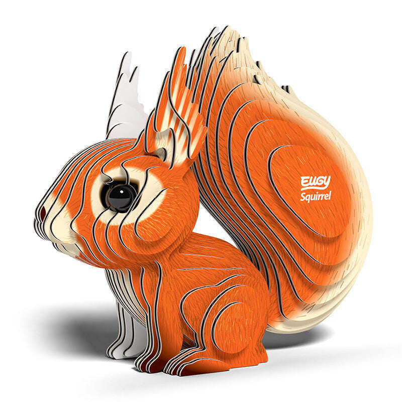 Toys N Tuck:Eugy 3D Model 083 Squirrel,Eugy