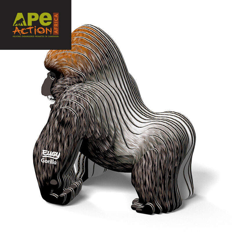 Toys N Tuck:Eugy 3D Model 077 Gorilla,Eugy