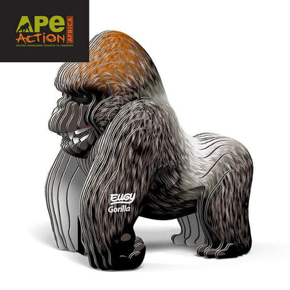 Toys N Tuck:Eugy 3D Model 077 Gorilla,Eugy