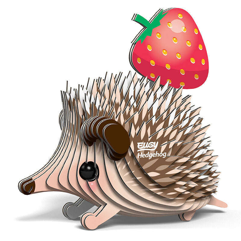 Toys N Tuck:Eugy 3D Model 026 Hedgehog,Eugy