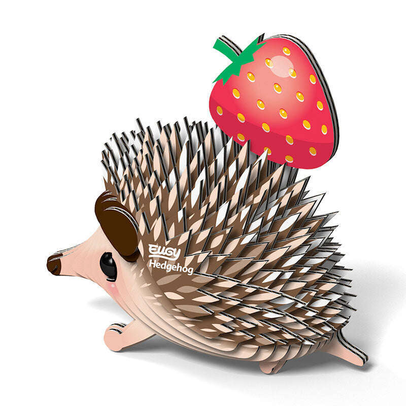 Toys N Tuck:Eugy 3D Model 026 Hedgehog,Eugy