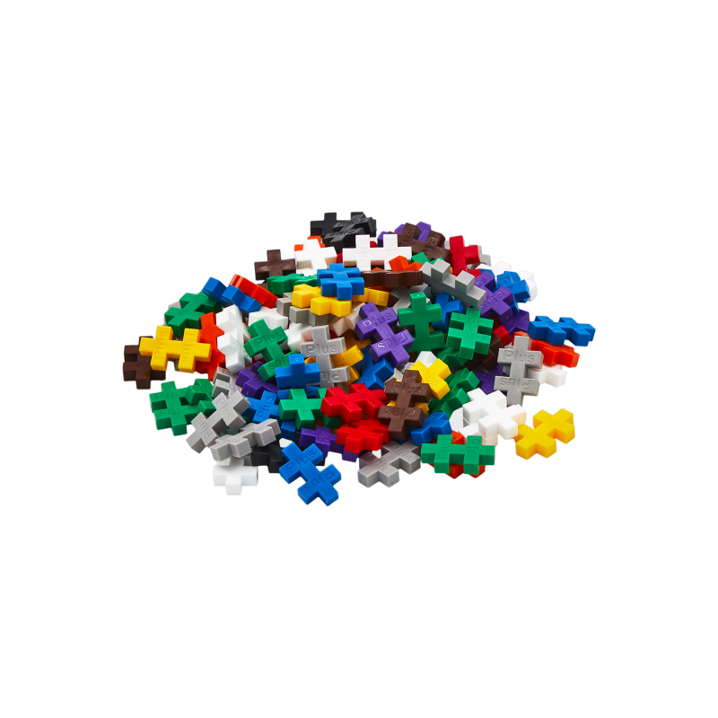 Toys N Tuck:Plus Plus 100 PCS Basic Colour Mix,Plus Plus