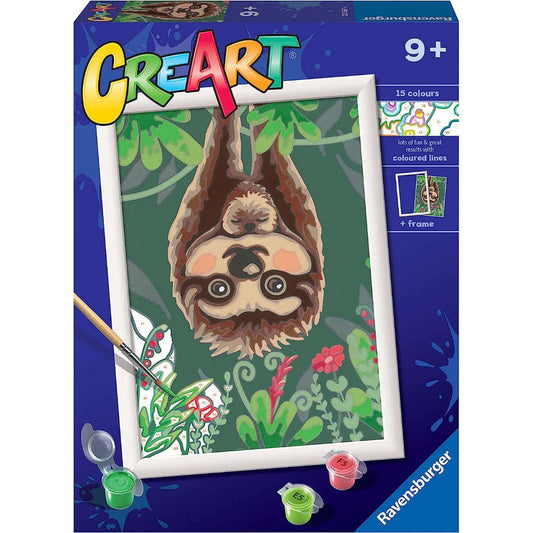 Toys N Tuck:CreArt - Paint By Numbers - Hanging Out,Ravensburger CreArt
