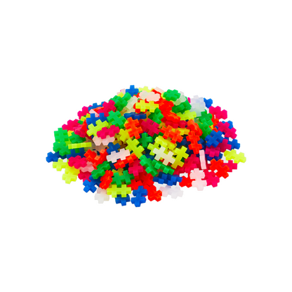 Toys N Tuck:Plus Plus 240 PCS Neon Colour Mix,Plus Plus